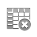 spreadsheet,close icon