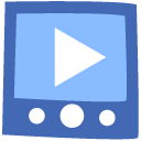 video,player icon