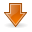 down,descend,download,fall,decrease,descending icon