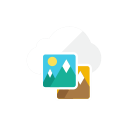 cloud, images svg vector icon