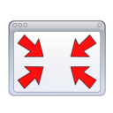 nofullscreen, windows icon