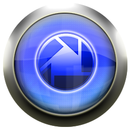 blue,picasa icon