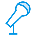 audio, conference, mic, microphone, record, sounds, voice svg vector icon
