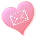 heart,email,mail,message,letter,envelop,valentine,love icon