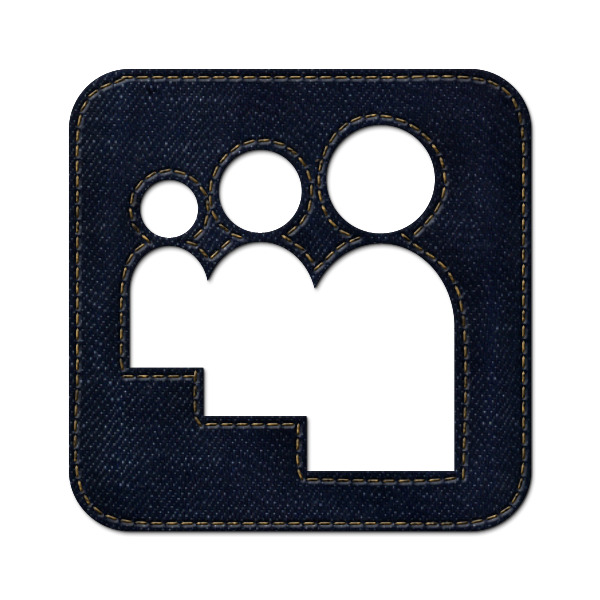 denim,jean,social,myspace,logo,square icon