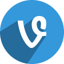 media, network, social, vine svg vector icon
