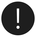 !, character, math, question, sign svg vector icon