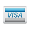 card, credit, visa icon