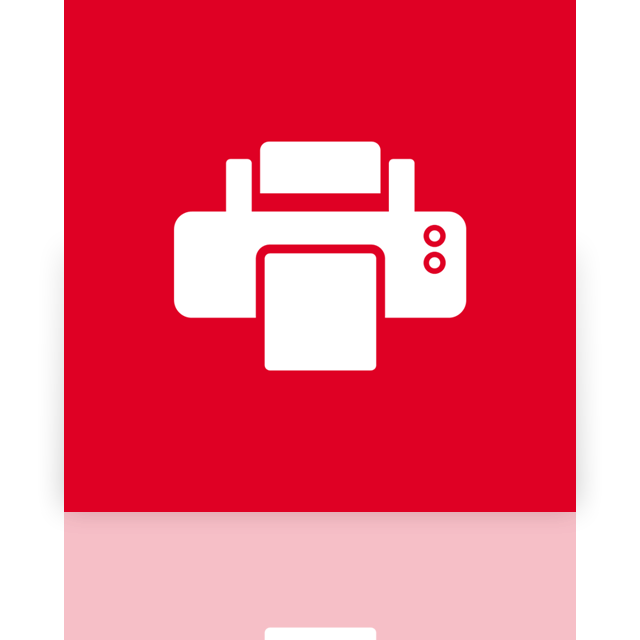printer,mirror icon