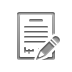 contract,pencil icon