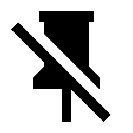 The Pin svg vector icon
