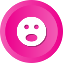 big, emoji, face, happy, smile, smiley svg vector icon