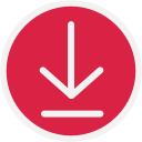arrow down, download, downloads svg vector icon