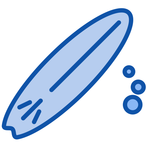 Surf Board svg vector icon