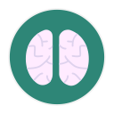 brain svg vector icon
