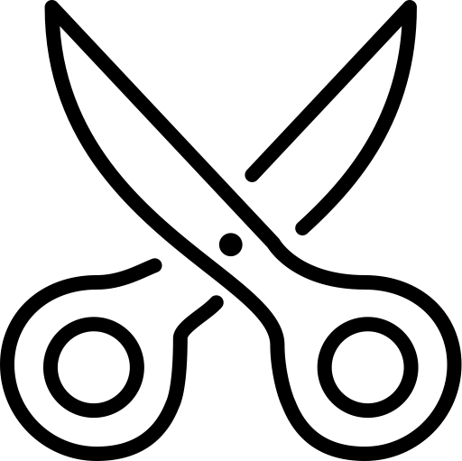 Scissors svg vector icon