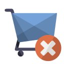 shoping,cart,close icon