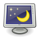 desktop, preferences, screensaver svg vector icon