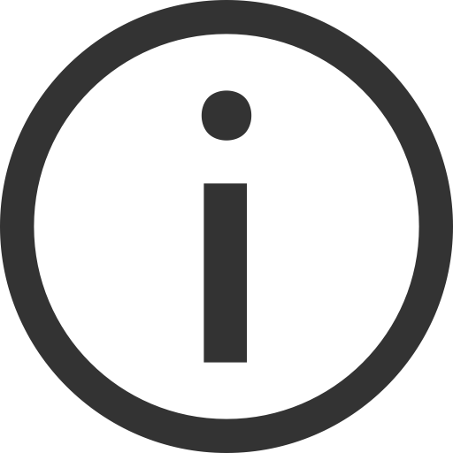 Info svg vector icon