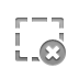 selection,rectangular,close icon