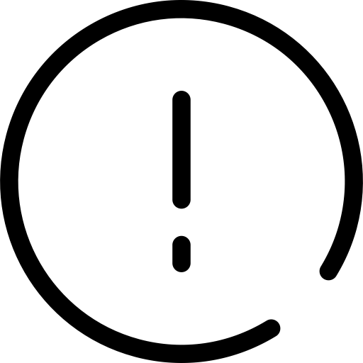 Upload Failed svg vector icon