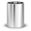 empty,blank,trash can icon