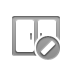 cabinet,cancel icon