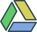 brand, gdrive, logo, network, social svg vector icon