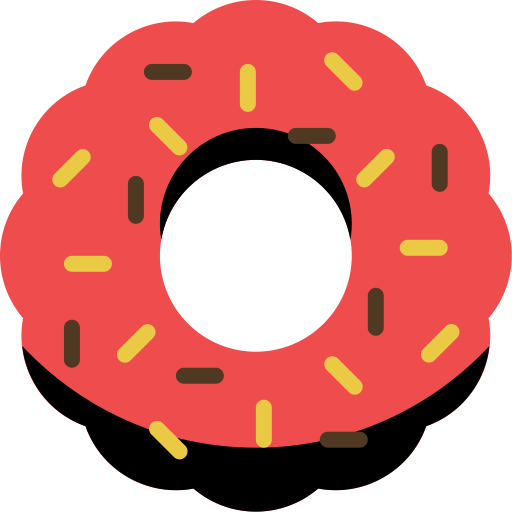 Donut svg vector icon