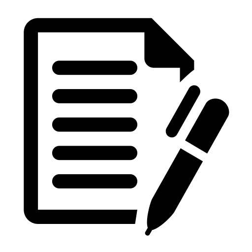 Signing, Signing, Signing, Signing Electronically svg vector icon