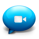 blue, ichat icon