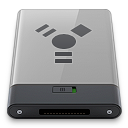 b, firewire, grey icon