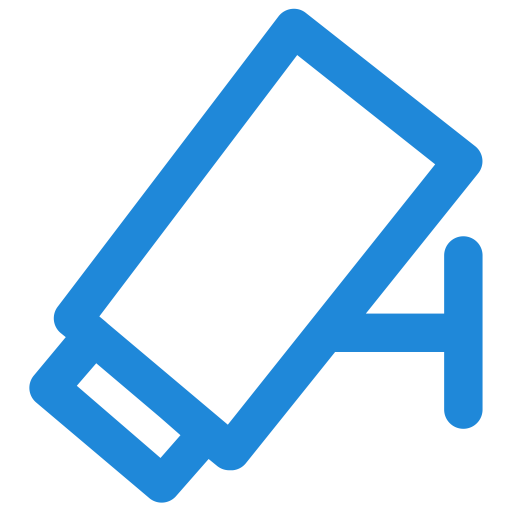 Video Surveillance svg vector icon