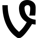 media, online, social, vine svg vector icon