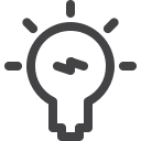 idea, research, seo, think svg vector icon