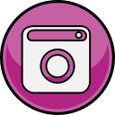 instagram, media, social svg vector icon
