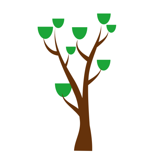 Tree svg vector icon