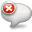 comment, delete icon