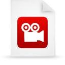 file,document,paper,red icon