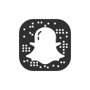 ghost, logo, snapchat, snapchat logo svg vector icon