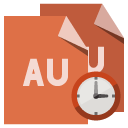 file,format,clock icon