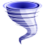 disaster, forecast, storm, tornado, twister, typhoon, weather, whirlwind, wind, windy icon