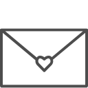 envelope, letter, valent, valentine, valentines svg vector icon