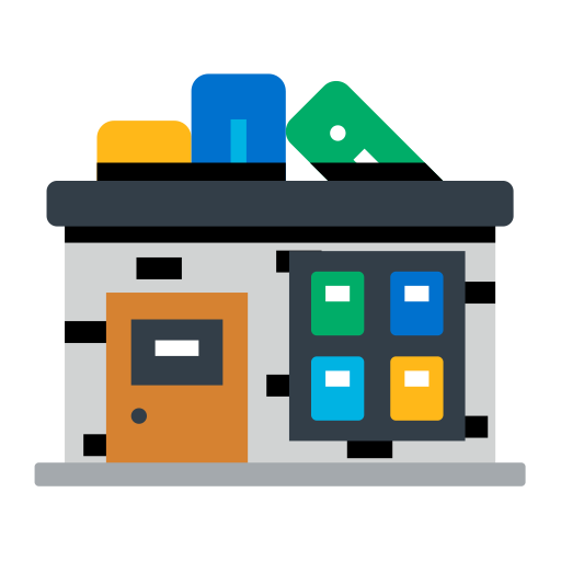 Library svg vector icon