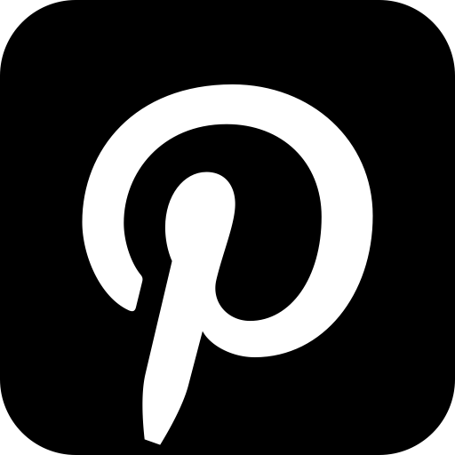 Pinterest svg vector icon