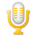 microphone,yellow,mic icon