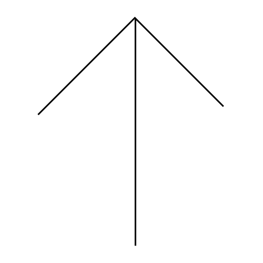 Ascending svg vector icon