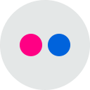 flickr svg vector icon