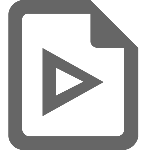 Video svg vector icon
