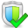 accept, shield icon